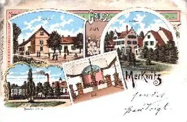 04425 Merkwitz Farblitho o 8.6.1900