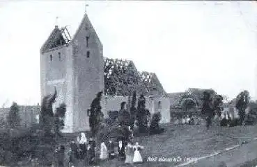 04425 Taucha Sehlis Sturmkatastrophe Kirche 12.5.1912