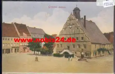 04668 Grimma Rathaus gebr. 29.3.1914