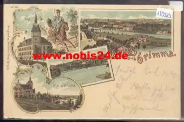 04668 Grimma Farblitho o 18.5.1902