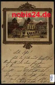 München Synagoge Künstlerhaus Judaika o 27.7. 1900