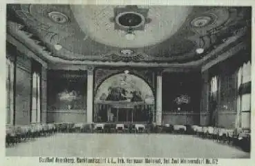 09235 Burkhardtsdorf Gasthof Auenberg Innenraum o 5.8.1929