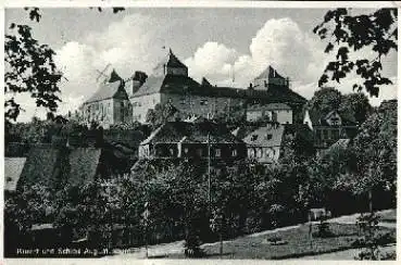 09573 Augustusburg Schloß und Totalansicht o 6.12.1939