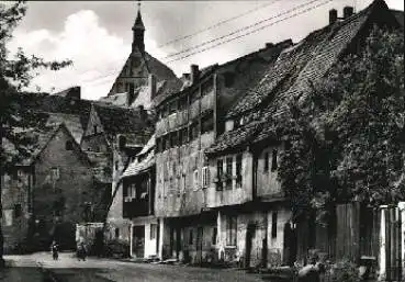 09599 Freiberg Alte Gerberhäuser am Mühlgraben * ca. 1968