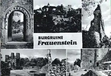 09623 Frauenstein Burgruine * ca. 1970
