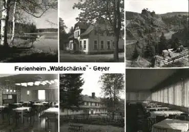 09468 Geyer Ferienheim Waldschänke o 21.9.1987