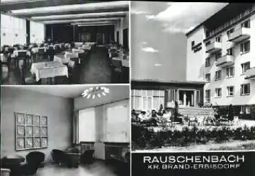 09544 Rauschenbach FDGB-Erholungsheim Paul Gruner, gebr. ca. 1970