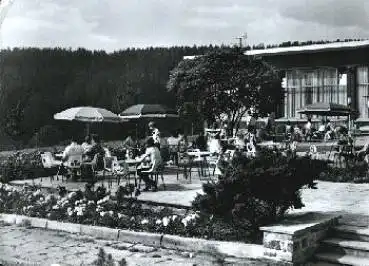 09544 Rauschenbach FDGB-ERholungsheim Paul Gruner Terrasse o ca. 1970