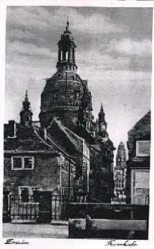 Dresden Münzgasse Frauenkirche o 18.11.1936