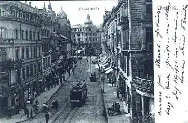 Chemnitz, Königstraße o 1910