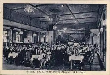 09212 Limbach Gasthof Russdorf Konzert- und Ballhaus *ca.1920