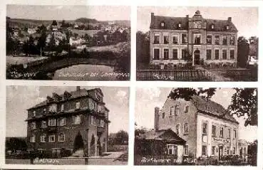 09212 Bräunsdorf Restaurant zur Post gebr. ca. 1920