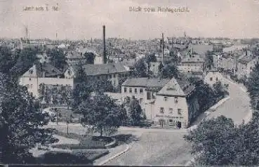 09212 Limbach Blick vom Amtsgericht, * ca. 1910