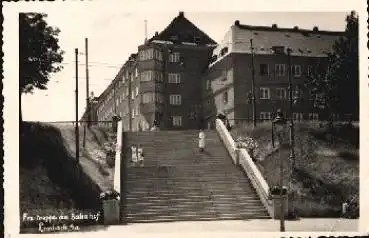 09212 Limbach Freitreppe am Bahnhof o 29.5.1937