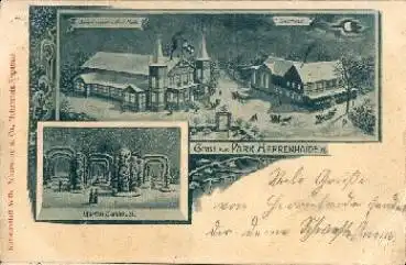 09217 Burgstädt Park Herrenhaide o ca. 1900