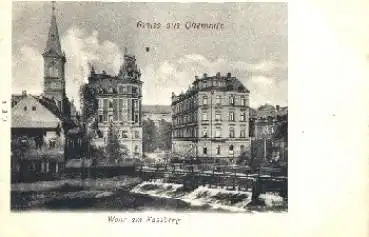 Chemnitz Wehr am Kassberg * ca. 1900