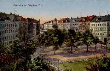 Chemnitz Leipziger Platz o 11.7.1925