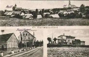 09618 Großhartmannsdorf Bahnhof * ca.1920