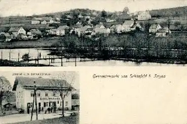 09619 Schönfeld Gasthof zum Schweizerhaus o 9.1.1936