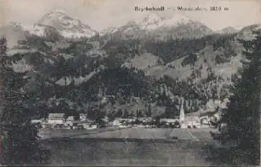 83735 Bayrischzell mit Wendelstein, gebr. ca. 1920