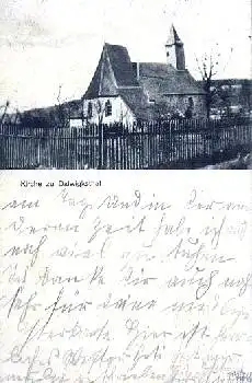 35104 Dalwigksthal Lichtenfels Kirche o 14.4.1916