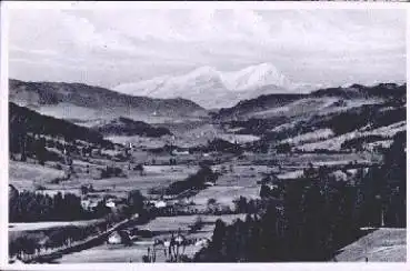 87534 Oberstaufen Weissachtal mit Säntis o 3.9.1935