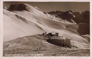 87561 Edmund-Probst-Haus mit große Seekopf Winter o 10.2.1934