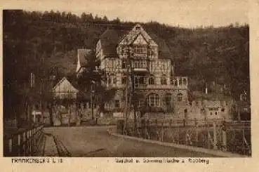 35066 Frankenberg Eder Gasthof und Sommerfrische zum Goßberg *ca. 1920