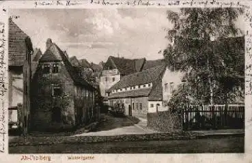 09599 Alt-Freiberg Wassergasse o 19.2.1915
