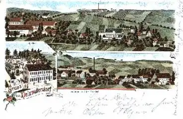 09600 Kleinwaltersdorf Farblitho o 2.10.1899