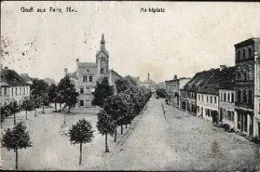 03185 Peitz Marktplatz gebr. ca. 1910
