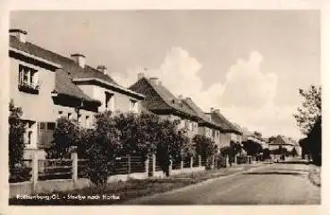 02929 Rothenburg Oberlausitz Straße nach Horka o 23.8.1957