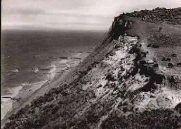 18565 Dornbusch auf Hiddensee, Steilküste o 17.9.1965