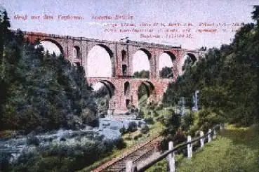 Plauen Vogtland Elstertalbrücke  *ca. 1920