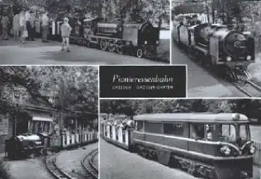 Dresden Pioniereisenbahn Parkeisenbahn im Grossen Garten *1973