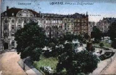 Chemnitz Beckerdenkmal mit Creditanstalt o 19.7.1908
