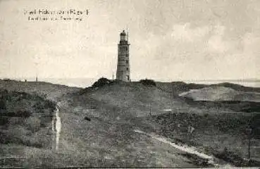 18565 Backenberg Hiddensee Leuchtturm * ca. 1920