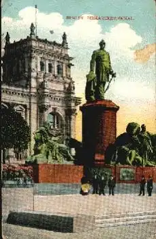 Berlin Bismarck Denkmal gebr. ca. 1910