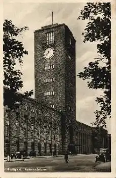 Stuttgart Bahnhofsturm o 23.7.1928