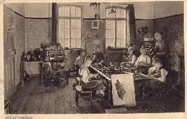 64846 Klein Zimmern St. Josefs-Knabenanstalt Schuhmacherei *ca. 1920