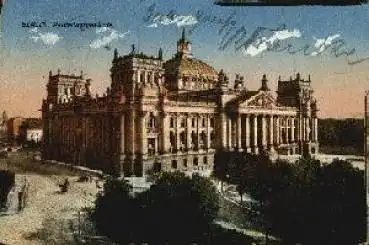 Berlin Reichstagsgebäude o 30.5.1901