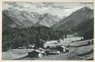 87561 Schwand bei Oberstdorf * ca. 1920
