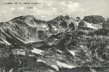 Nebelhornhaus im Allgäuer Hochgebirge, gebr. ca. 1911