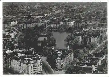 Charlottenburg Berlin Lietzensee vom Funkturm o 18.8.1938