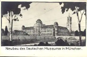 München, Neubau des Deutschen Museums * ca. 1925