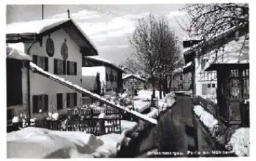 82487 Oberammergau am Mühlbach o 26.12.1928
