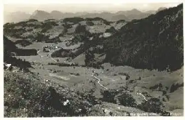 83229 Sachrang Aschau mit Berg-Achan und Huben * ca. 1940