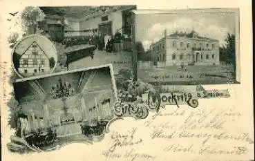 Mockritz Dresden Gasthof mit Billardzimmer o 28.8.1905