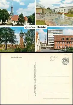 25746 Heide / Holstein Wasserturm *1960