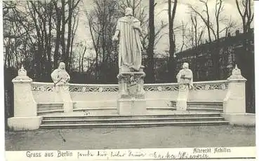 Berlin Denkmal Albrecht Achilles o 15.1.1906